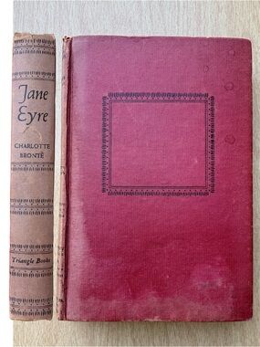Jane Eyre Vintage 1943 Hardcover Book By Charlotte Brontë